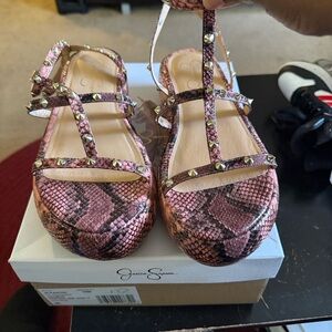 Jessica Simpson Salmon Platform Sandals